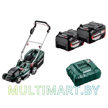 Газонокосилка Metabo RM 36-18 LTX BL 36 T0525 (с 2-мя АКБ)